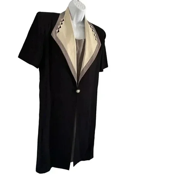 Perceptions by Irene B. Vintage Women’s Short Sleeve Dress Size 12| Vintage 80s - Picture 4 of 11